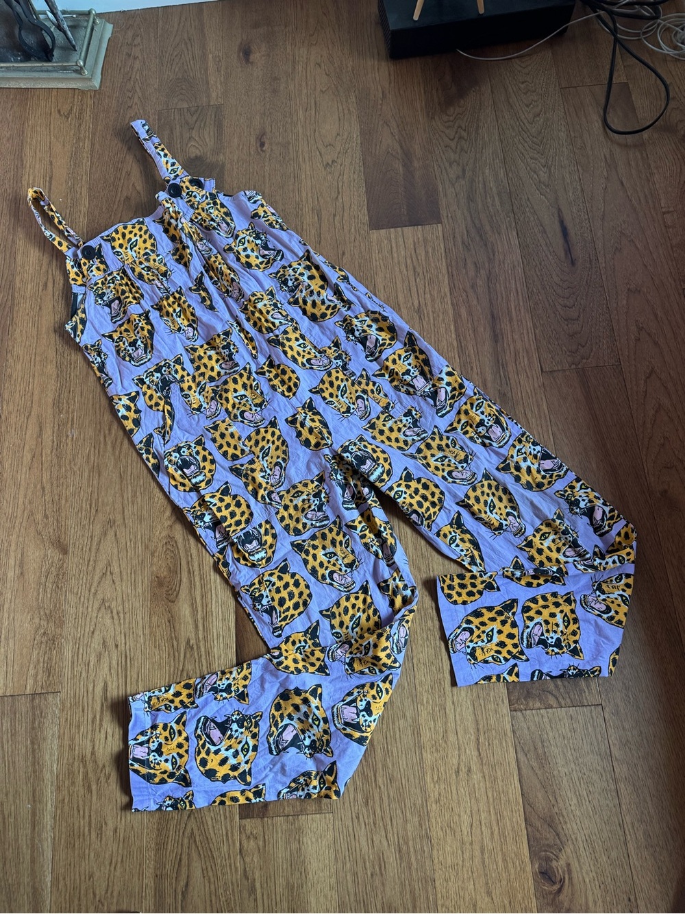 Nooworks Cheetah Head Overalls L - Picture 2 of 7